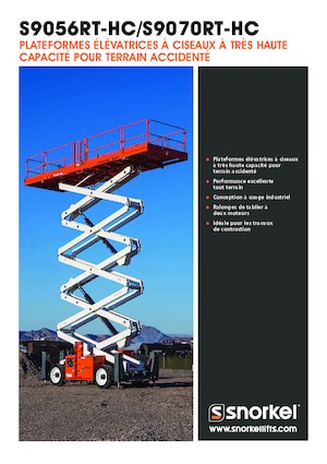 Ножичні підйомники колісні Snorkel S9056RT-HC