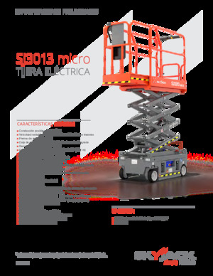 Ножичні підйомники колісні Skyjack SJ3013 micro 