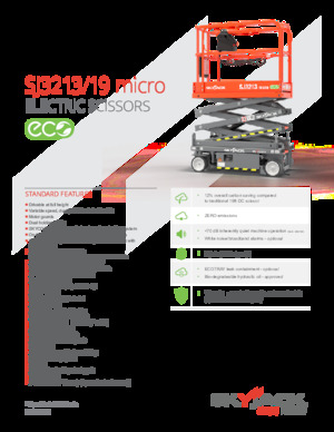 Ножичні підйомники колісні Skyjack SJ3219 micro