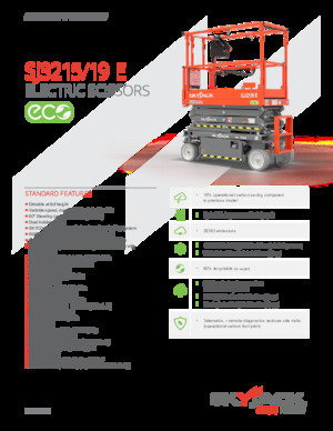 Ножичні підйомники колісні Skyjack SJ3215E