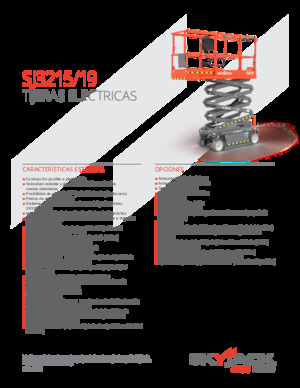 Ножичні підйомники колісні Skyjack SJ3219 