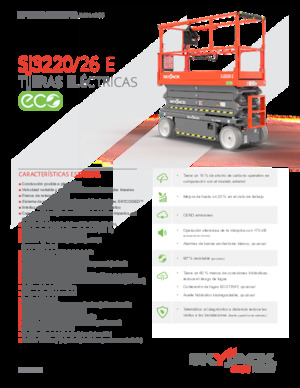 Ножичні підйомники колісні Skyjack SJ3226E