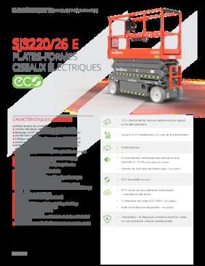 Ножичні підйомники колісні Skyjack SJ3226E
