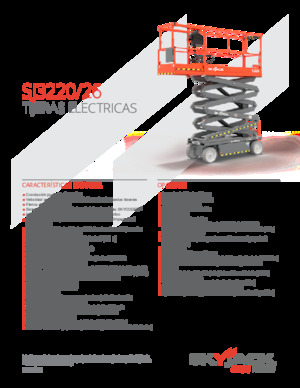 Ножичні підйомники колісні Skyjack SJ3226 