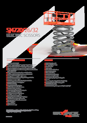 Ножичні підйомники колісні Skyjack SJ4726 