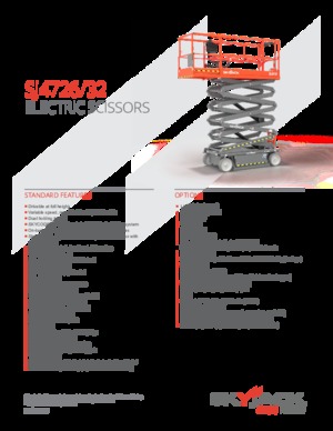 Ножичні підйомники колісні Skyjack SJ4732 