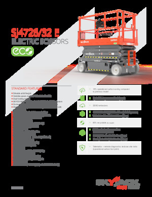 Ножичні підйомники колісні Skyjack SJ4732E