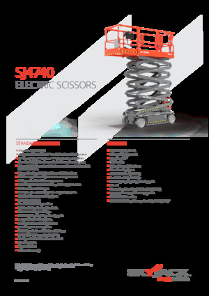 Ножичні підйомники колісні Skyjack SJ4740 