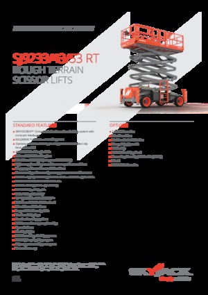 Ножичні підйомники колісні Skyjack SJ9253 RT