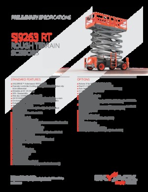 Ножичні підйомники колісні Skyjack SJ9664RT 