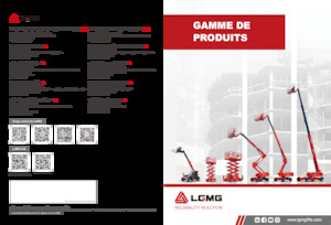 Ножичні підйомники колісні LGMG  SR1018E-2