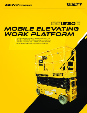 Ножичні підйомники колісні Pettibone SS1230E