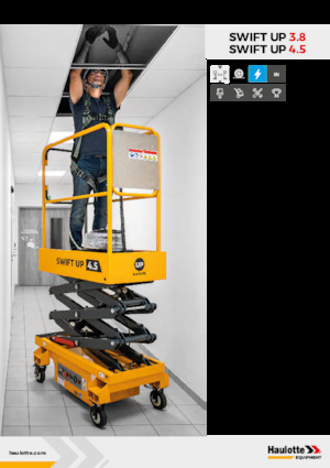 Ножичні підйомники колісні Haulotte Swift Up 3.8