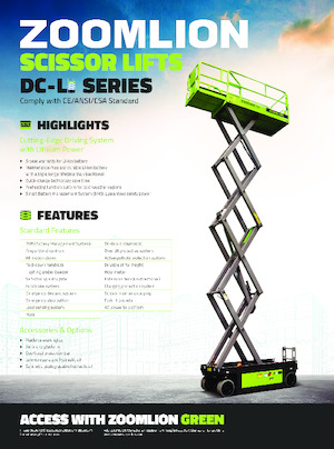 Ножичні підйомники колісні Zoomlion ZS0812AC-Li