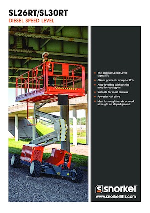 Ножичні підйомники колісні Snorkel SL26RT