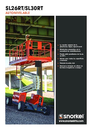 Ножичні підйомники колісні Snorkel SL26RT