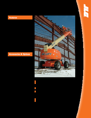 Колісні телескопічні підйомники JLG 600SJ