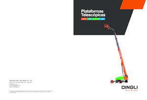 Колісні телескопічні підйомники Dingli BT18CRT2