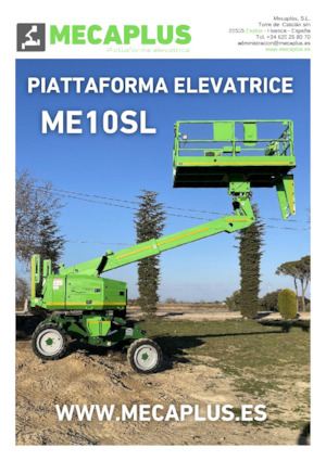 Колісні телескопічні підйомники Mecaplús ME10SL