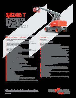Колісні телескопічні підйомники Skyjack SJ 86 T