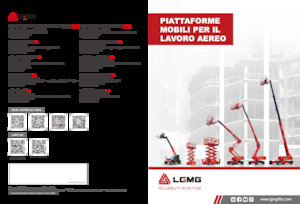 Колісні телескопічні підйомники LGMG  T28JE-2