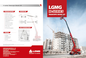 Колісні телескопічні підйомники LGMG  T22J-H