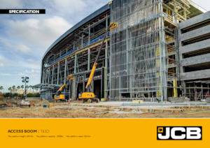 Колісні телескопічні підйомники JCB T65D