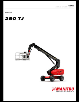 Колісні телескопічні підйомники Manitou 280 TJ