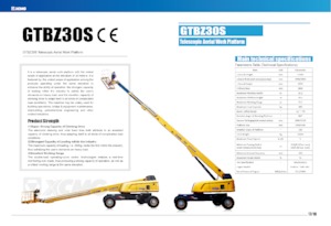 Колісні телескопічні підйомники XCMG GTBZ30S