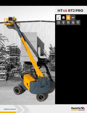 Колісні телескопічні підйомники Haulotte HT46 RTJ PRO