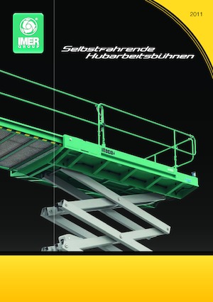 Колісні телескопічні підйомники Imer IT 100 E