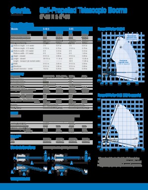Колісні телескопічні підйомники Genie S-85