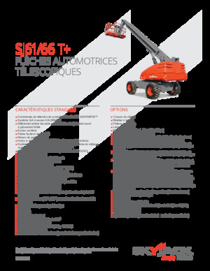 Колісні телескопічні підйомники Skyjack SJ 66 T+