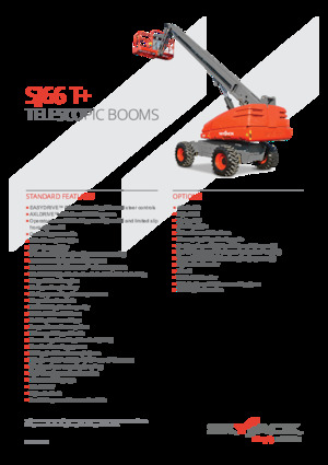 Колісні телескопічні підйомники Skyjack SJ 66 T+