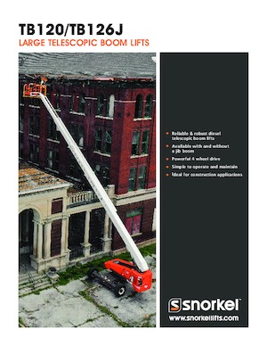 Колісні телескопічні підйомники Snorkel TB126J