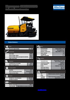 Колісні асфальтоукладальники Dynapac SD 2500 WS