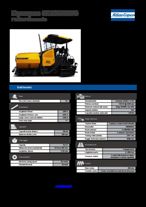 Колісні асфальтоукладальники Dynapac SD 2500 WS