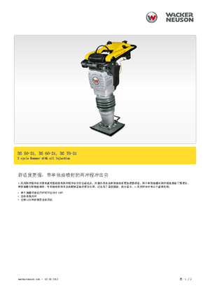 Бензинові та дизельні трамбовки Wacker BS 50-2i 11