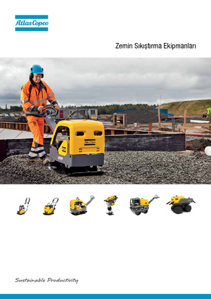 Бензинові та дизельні трамбовки Atlas Copco LT 7000