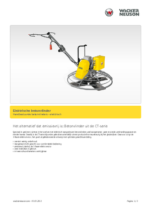 Мотоблоки Wacker Neuson CT 24-230 E