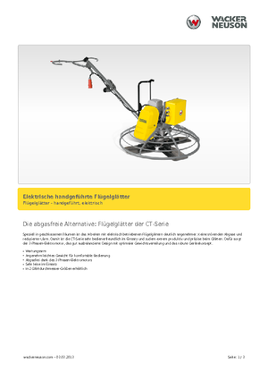 Мотоблоки Wacker Neuson CT 24-230 E