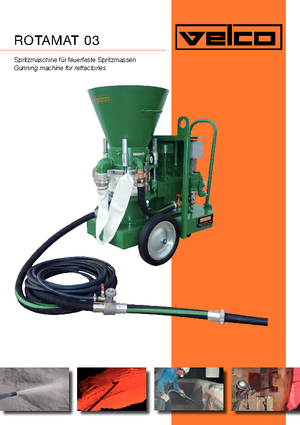 Машини для торкретування VELCO Rotamat  0,4tb 32