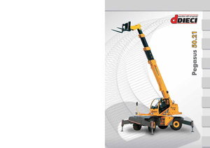 Телескопічні навантажувачі з верхньою будовою Dieci Pegasus 50.21