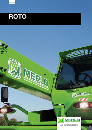 Телескопічні навантажувачі з верхньою будовою Merlo Roto 60.24 MCSS