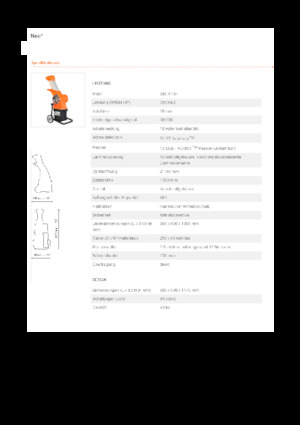 дробарки для деревних відходів Eliet NEO³
