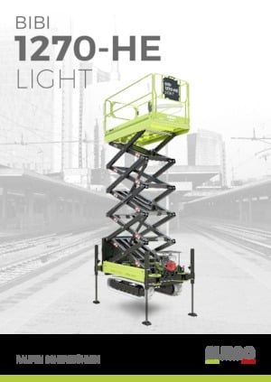 Ножичні підйомники гусеничні Almac Bibi 1270-HE 