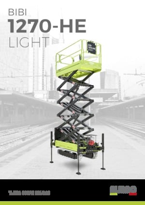 Ножичні підйомники гусеничні Almac Bibi 1270-HE 