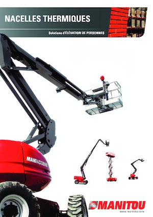 Ножичні підйомники колісні Manitou 100 SC