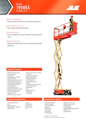 Ножичні підйомники колісні JLG 1930ES