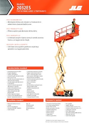 Ножичні підйомники колісні JLG 2032ES